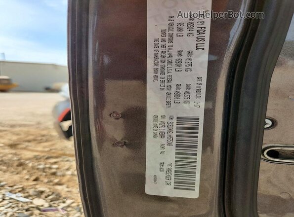 2C3CDXHG1HH575148 2017 DODGE CHARGER Charcoal Вид наклейки з VIN-кодом
