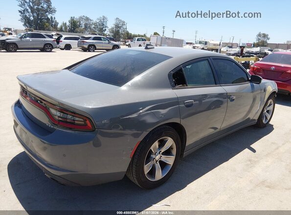 2C3CDXHG1JH122380 2018 DODGE CHARGER Gray Հետևի աջ