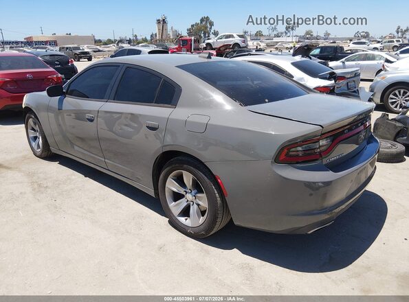 2C3CDXHG1JH122380 2018 DODGE CHARGER Gray Հետևի ձախ