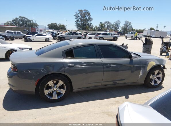 2C3CDXHG1JH122380 2018 DODGE CHARGER Gray Սալոնի 360 աստիճան տեսք