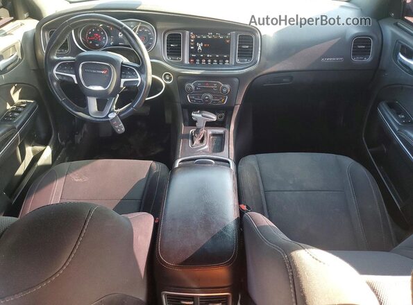 2C3CDXHG1JH125604 2018 DODGE CHARGER Black Dashboard view