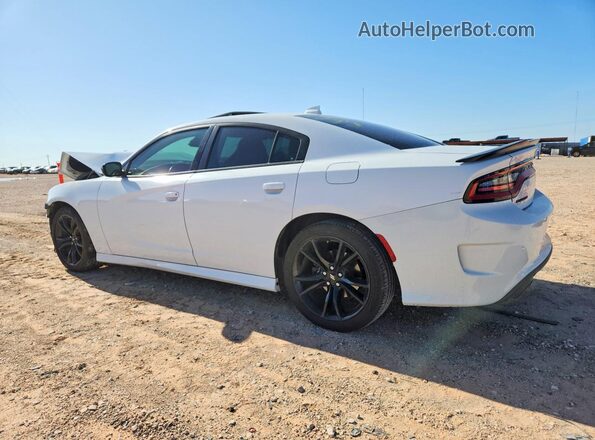 2C3CDXHG1JH217599 2018 DODGE CHARGER White Tył lewy