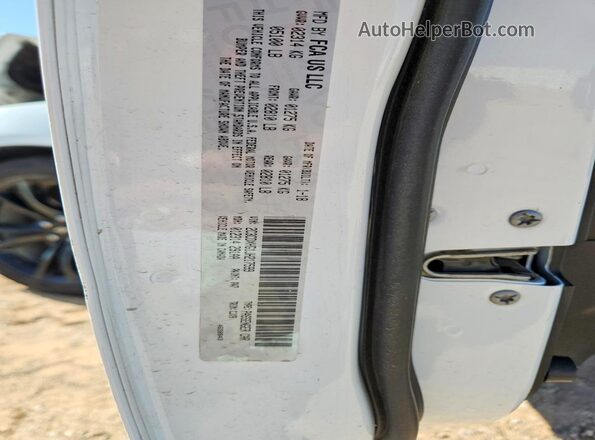 2C3CDXHG1JH217599 2018 DODGE CHARGER White Widok komory silnika