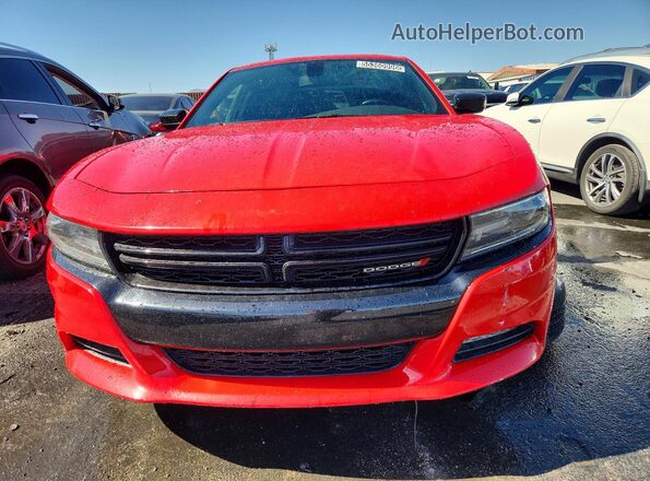 2C3CDXHG1JH230045 2018 DODGE CHARGER Red Front view
