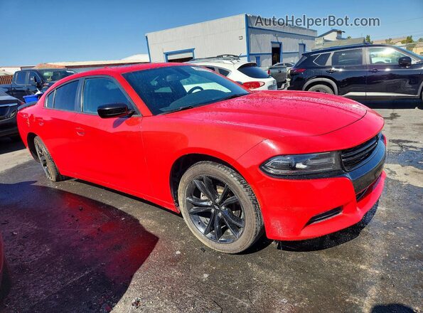 2C3CDXHG1JH230045 2018 DODGE CHARGER Red Front right