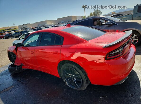 2C3CDXHG1JH230045 2018 DODGE CHARGER Red Rear left