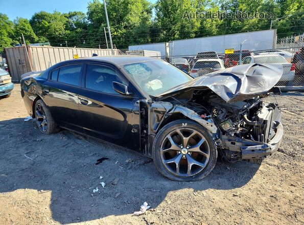 2C3CDXHG1KH567090 2019 DODGE CHARGER Black Front right