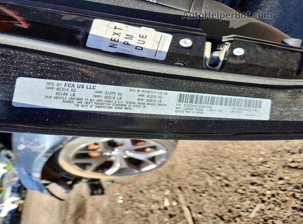 2C3CDXHG1KH567090 2019 DODGE CHARGER Black Engine compartment view