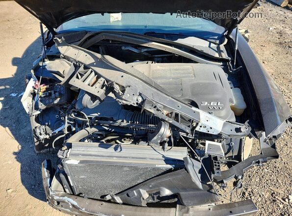2C3CDXHG1KH567090 2019 DODGE CHARGER Black Rear interior view