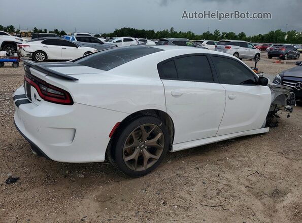 2C3CDXHG1KH728697 2019 DODGE CHARGER White Задня права чверть