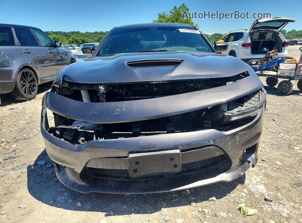 2C3CDXHG1KH740462 2019 DODGE CHARGER Gray Widok z przodu