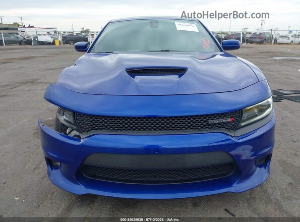 2C3CDXHG1LH133043 2020 DODGE CHARGER Blue Widok zestawu wskaźników