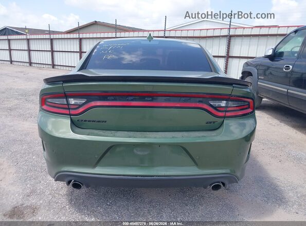 2C3CDXHG1MH643667 2021 DODGE CHARGER Green 