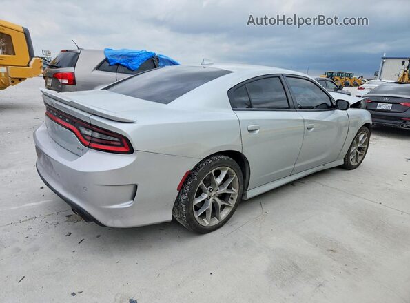 2C3CDXHG1NH129173 2022 DODGE CHARGER Silver Задня права чверть