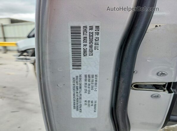 2C3CDXHG1NH129173 2022 DODGE CHARGER Silver Вид підкапотного простору