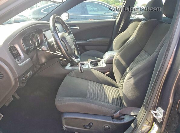 2C3CDXHG1NH186019 2022 DODGE CHARGER Gray Вид салону спереду