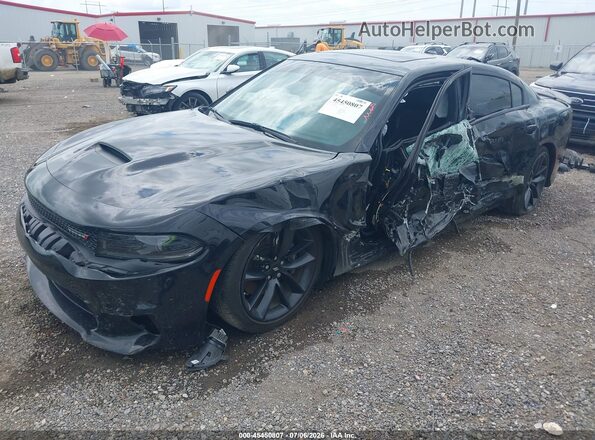 2C3CDXHG1NH221626 2022 DODGE CHARGER Черный Передняя левая четверть