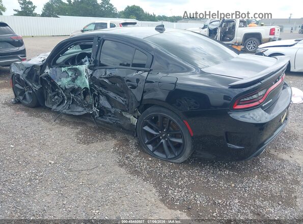 2C3CDXHG1NH221626 2022 DODGE CHARGER Черный Задняя левая четверть