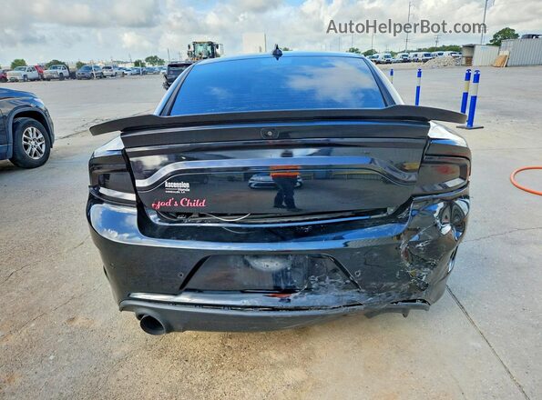 2C3CDXHG1PH554508 2023 DODGE CHARGER Black Rear view