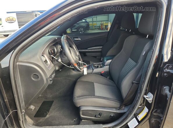2C3CDXHG1PH554508 2023 DODGE CHARGER Black Front interior view
