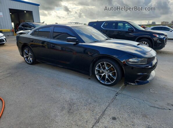 2C3CDXHG1PH554508 2023 DODGE CHARGER Black Front right