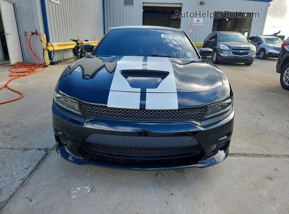 2C3CDXHG1PH554508 2023 DODGE CHARGER Black Front view