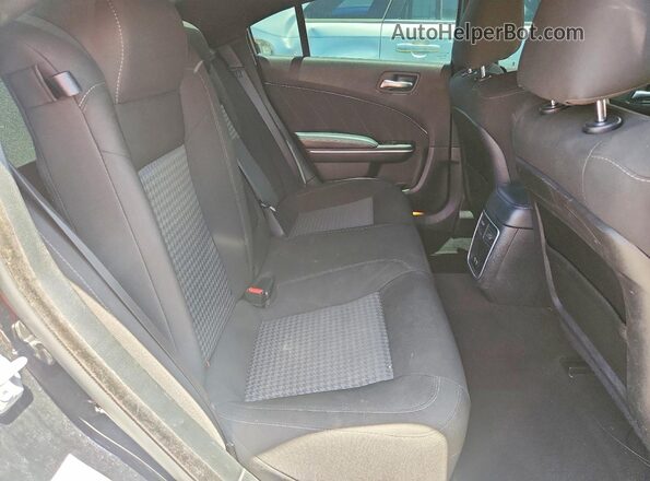 2C3CDXHG1PH554508 2023 DODGE CHARGER Black Rear seats view