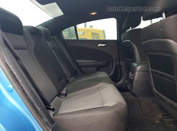 2C3CDXHG2GH138838 2016 DODGE CHARGER Синий Вид задних сидений