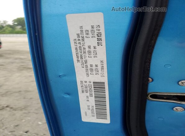2C3CDXHG2GH138838 2016 DODGE CHARGER Синий Вид подкапотного пространства