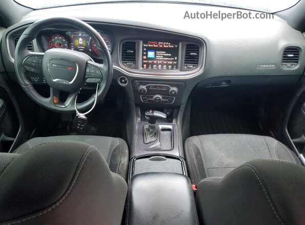 2C3CDXHG2GH138838 2016 DODGE CHARGER Синий Вид панели приборов