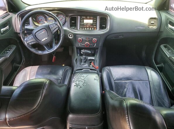2C3CDXHG2GH242360 2016 DODGE CHARGER Charcoal Widok deski rozdzielczej