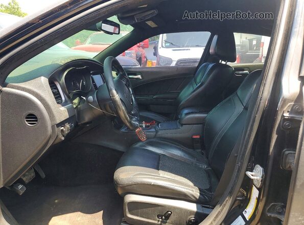 2C3CDXHG2GH242360 2016 DODGE CHARGER Charcoal Widok wnętrza z przodu