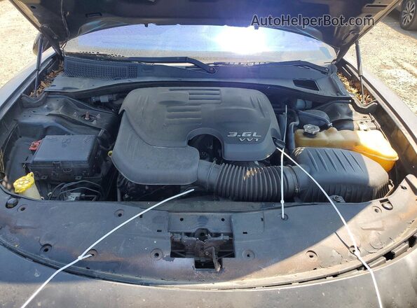 2C3CDXHG2GH242360 2016 DODGE CHARGER Charcoal Widok wnętrza z tyłu