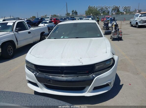 2C3CDXHG2GH302721 2016 DODGE CHARGER White Սարքավորումների վահանակի տեսք
