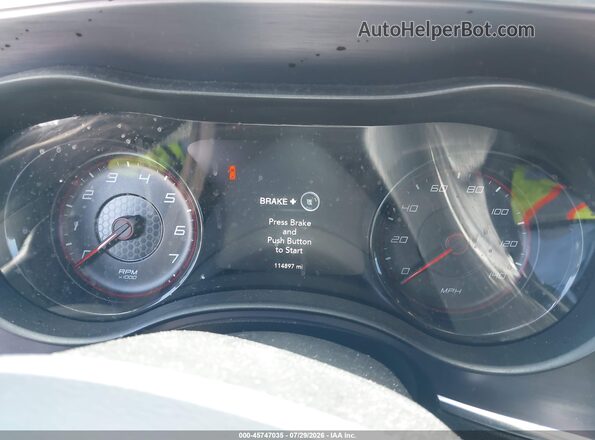 2C3CDXHG2GH302721 2016 DODGE CHARGER White Հետևի նստատեղերի տեսք