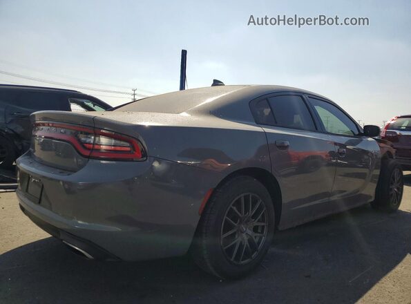 2C3CDXHG2HH528338 2017 DODGE CHARGER Gray Հետևի աջ