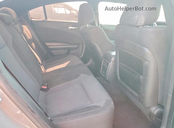 2C3CDXHG2HH528338 2017 DODGE CHARGER Gray Հետևի նստատեղերի տեսք