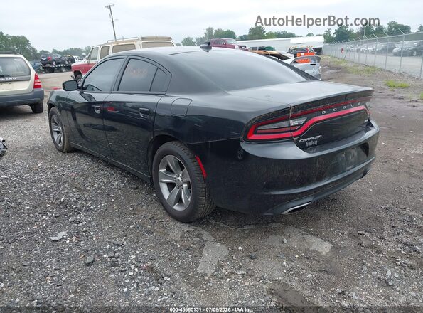 2C3CDXHG2HH533538 2017 DODGE CHARGER Black Trasero izquierdo