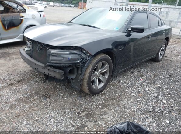 2C3CDXHG2HH533538 2017 DODGE CHARGER Black Vista tres cuartos delantera izquierda