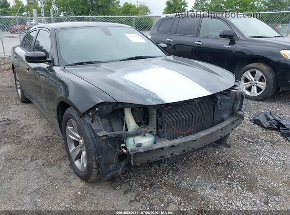 2C3CDXHG2HH533538 2017 DODGE CHARGER Black Vista frontal