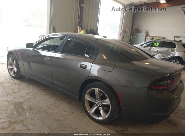 2C3CDXHG2HH589401 2017 DODGE CHARGER Серый Задняя левая четверть
