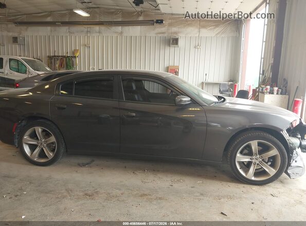 2C3CDXHG2HH589401 2017 DODGE CHARGER Серый Вид задней части салона