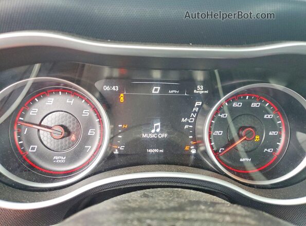 2C3CDXHG2JH124932 2018 DODGE CHARGER Silver Սարքավորումների վահանակի տեսք