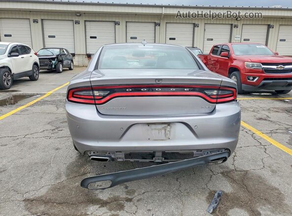 2C3CDXHG2JH124932 2018 DODGE CHARGER Silver Հետևի տեսք
