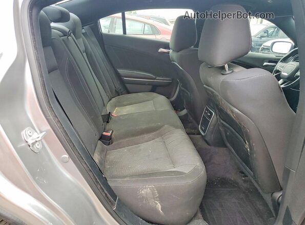 2C3CDXHG2JH124932 2018 DODGE CHARGER Silver Հետևի նստատեղերի տեսք