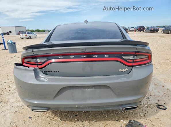 2C3CDXHG2JH200326 2018 DODGE CHARGER Gray Vista trasera