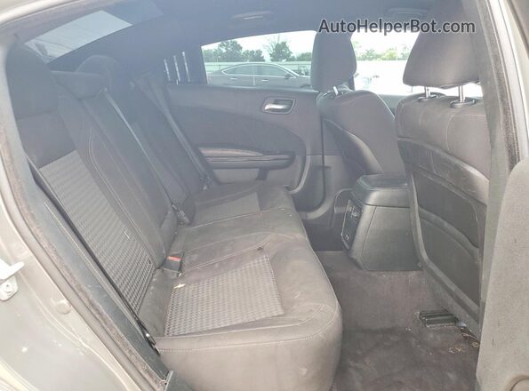 2C3CDXHG2JH200326 2018 DODGE CHARGER Gray Vista de los asientos traseros