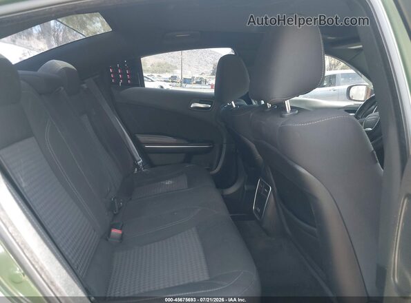 2C3CDXHG2JH221001 2018 DODGE CHARGER Green VIN կոդի պիտակի տեսք