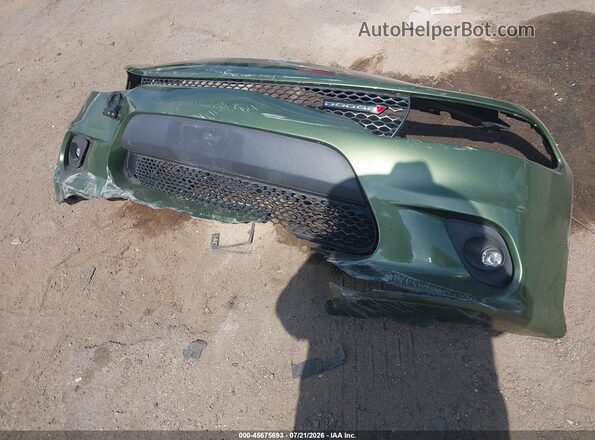 2C3CDXHG2JH221001 2018 DODGE CHARGER Green Սարքավորումների վահանակի տեսք