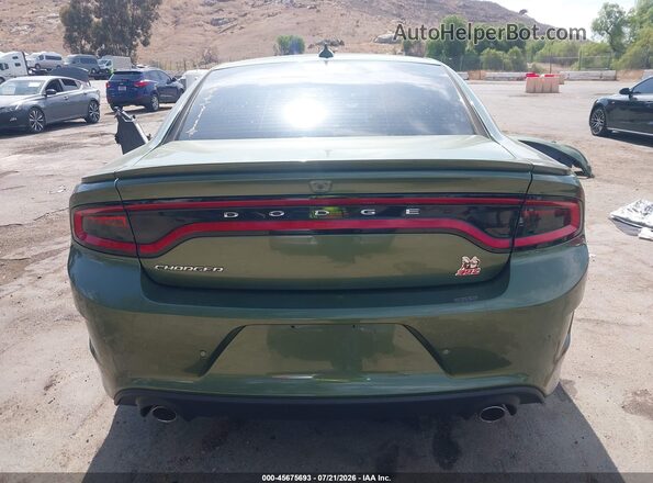 2C3CDXHG2JH221001 2018 DODGE CHARGER Green 